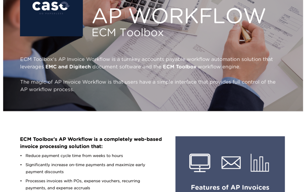 AP Workflow with ECM Toolbox
