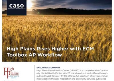 High Plains Rises Higher with ECM Toolbox AP Workflow